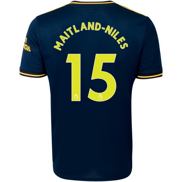 Camiseta Arsenal NO.15 Maitland Niles 3ª 2019/20 Azul